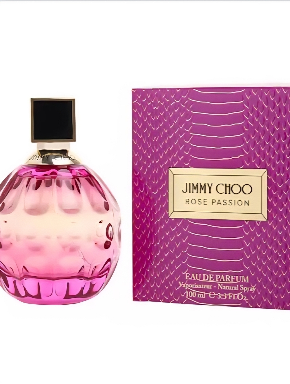 Jimmy Choo Rose Passion Eau de Parfum - Pink and Gold Bottle 100ml